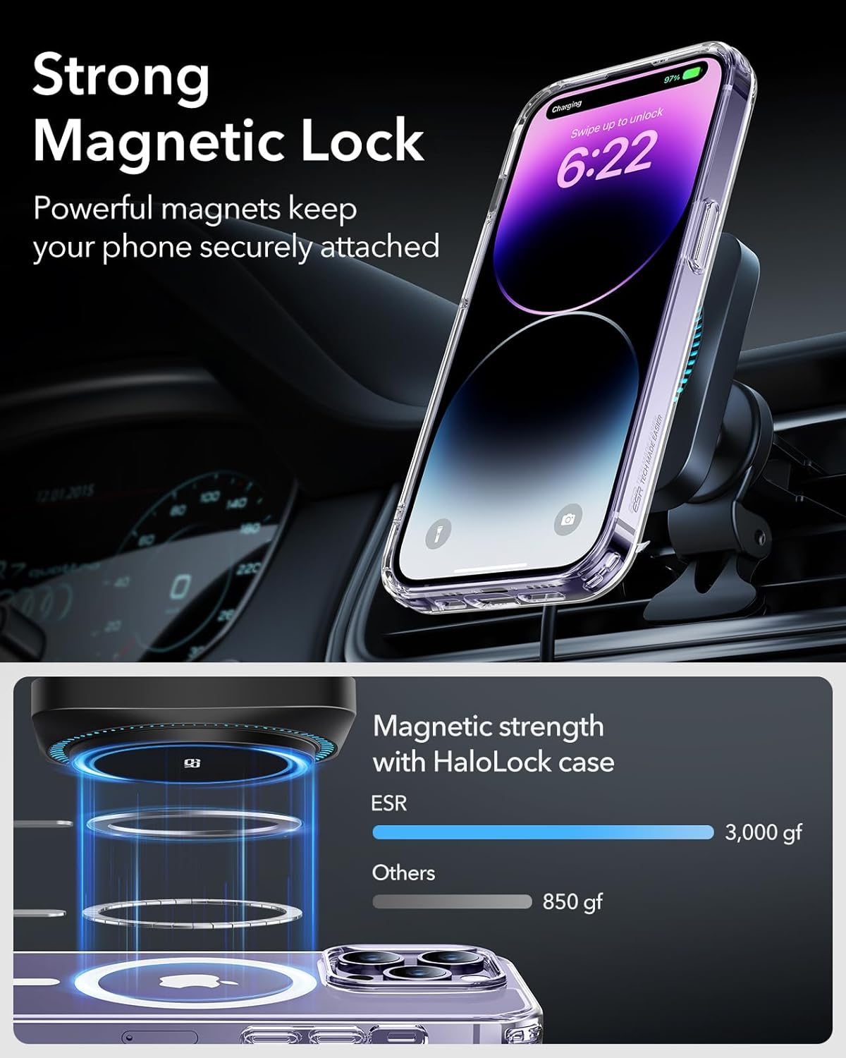 MagSafe Car Charger with CryoBoost